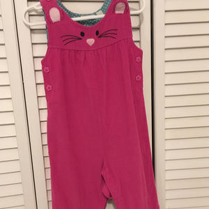 Jojo Maman Bebe Corduroy Mouse Overalls